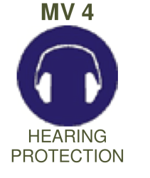 MV4: Ear Protection Mandatory - Small