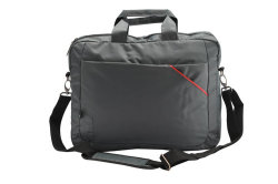 Laptop Briefcase - Dobby Graphite Steel 15.6 Inch