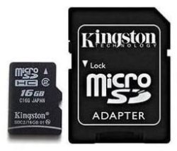 Professional Kingston Microsdhc 16GB 16 Gigabyte Card For Google Nexus 4 LTE Smartphone With Custom Formatting And Standard Sd Adapter. Sdhc Class 4 Certified