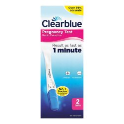 Clearblue Rapid Detection Pregnancy Test 2'S