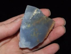 Blue Chalcedony Slab - Rare