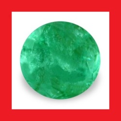 Natural Emerald - Rich Green Round Cut - 0.08cts