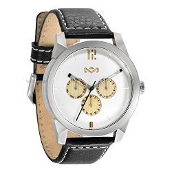 House Of Marley Billet Leather Stylish Watch - Iron One Size