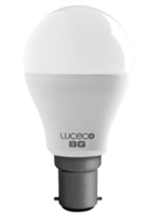 Luceco A60 B22 5W - Natural White - 2 Pack LED - 370LUMENS - 25000HRS Retail Box 1 Year Warranty
