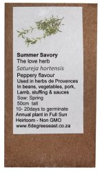 Heirloom Herb Seeds - Summer Savory