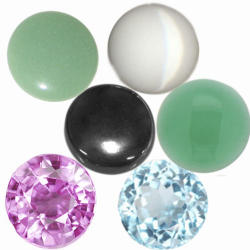 Collectors Dream 6 Different Gemstones All 100% Natural 2.46cts In Total