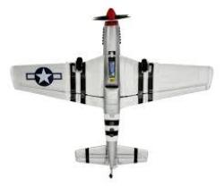 Ultra-micro P-51D Mustang Rtf W AS3X