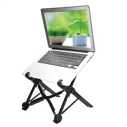 Foldable Laptop Stand Table Adjustable Height Lapdesk For Notebook Laptops