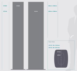 Double Sided Standing Sign 300 1800MM