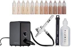 Temptu Airbrush Makeup System 2.0 Premier Kit: Airbrush Makeup Set For Professionals