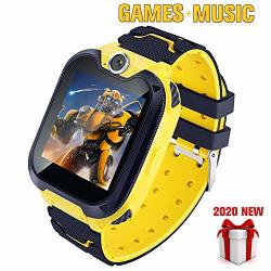 Smart Watch For Kids 4 Colors Age 3-12 Years Boys Girls With 7 Puzzle Games Music Camera Two-way Call Sos Touch Screen For Children