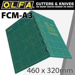 Olfa Folding Mat For Rotary Cutters 460X320X2.0MM Mat FCM-A3