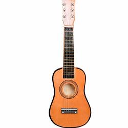 Lzndeal 6 Strings Ukulele MINI Guitar Musical Instrument For Children Gift 21" Soprano Ukulele Basswood Acoustic Toy