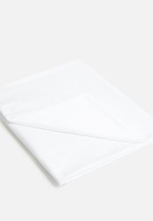Egyptian Cotton Flat Sheet - White 400TC