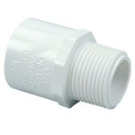 NIBCO 429 Series PVC Pipe Fitting 1-1/2 Slip Schedule 40 Coupling