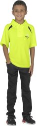 Biz Collection Splice Kids Golf Shirt - Lime BIZ-3611