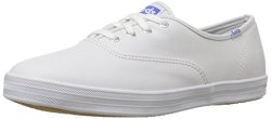 Keds Women's Champion Original Leather Lace-up Sneaker White Leather 8 M Us