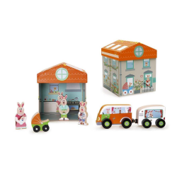 Scratch Europe Play Box House 2-IN-1