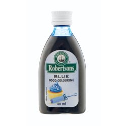 Robertsons - Blue Food Colourant Bottle 40ML