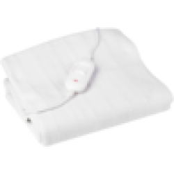 Ottimo White Single Non-fitted Electric Blanket 150 X75CM