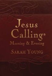 Jesus Calling Morning And Evening Devotional Hardcover