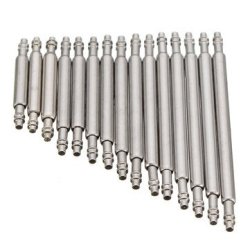 Stainless Steel 20PCS Watch Band Spring Bars Strap Link Pins 10-23MM Repair Kit