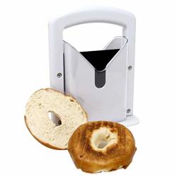 Anyren Portable Removable Bread Bagel Slicers Perfect Bagel Cutter Toaster Home Kitchen Bread Maker Sandwich Slicing Tool