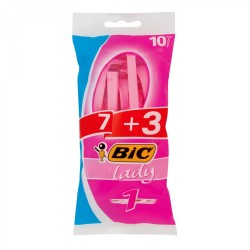 BIC LADY1 Ladies Disposable Razors Pack 7+3S