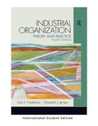 Industrial Organization - Theory And Practice International Student Edition Paperback 4TH New Edition