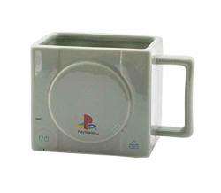 Playstation Mug 3D Console Official Gamer Grey Boxed Novelty