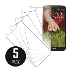 LG G2 Screen Protector Cover Mpero Collection 5 Pack Of Ultra Clear Screen Protectors For G2
