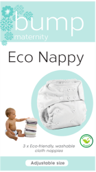 3 Cloth Nappies - Washable & Eco-friendly