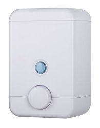 Homepluz Cube Wall-mounted Soap Dispenser 25OZ - Durable Refillable Liquid Soap Pump White