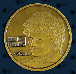 United Kingdom Diana Princess Of Wales Frances Mountbatten-windsor Souvenir