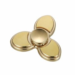 Up To 5 Min Anti Tri Fidget Spinner Toys 360 Hand Brass Fidgets Spinners Toy With Bearing Of Ceramics High-precision Stress Reducer Anti-anxiety