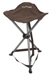 3 Leg Camping Chair - Brown