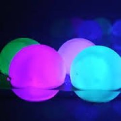 Led Color Changing Waterproof Pool Or Garden Balls 20cm 4 Balls Unbeatable Special