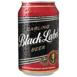 Carling Black Label Can 330ML - 24
