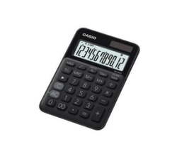 Casio 12 Digit MINI Desktop Calculator - Black