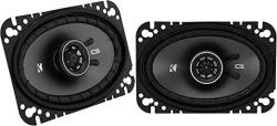 Kicker 43CSC464 CSC46 4X6-INCH Coaxial Speakers 4-OHM