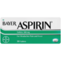 Aspirin Tablets 30 Pack
