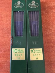 Faber-castell Tk Leads 9071 H 2mm 10+7leads