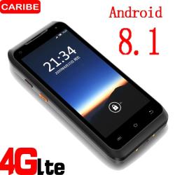 Caribe 5.5INCH Portable Pda Data Collector 1D 2D Gps Uhf Rfid Industrial Pda Android 8.1 Phone Barcode Scanner Wifor Warehouse - 1D 125K Eu