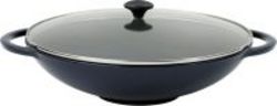 Chasseur 37cm Wok With Glass Lid