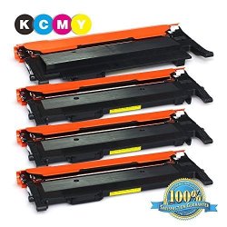 CLT-K406S CLT-C406S CLT-M406S CLT-Y406S Compatible Toner Cartridge Replacement For Samsung CLP-360 CLP-365W CLP-368 CLX-3300 CLX-3305FW-BCMY By Innature