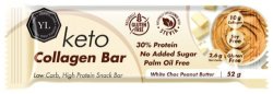 Keto Collagen Bar - White Chocolate Peanut Butter