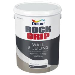 Interior & Exterior Paint Dulux Rockgrip Summer Cream Matt 5L