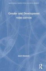 Gender And Development Hardcover 3RD New Edition