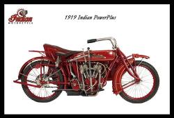 Indian Powerplus 1919 - Classic Metal Sign