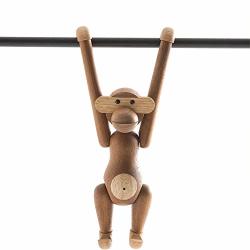 Joymall Teak Monkey Decorations For The Home Boutique Wood Monkey Gift Solid Wood Craft Monkey